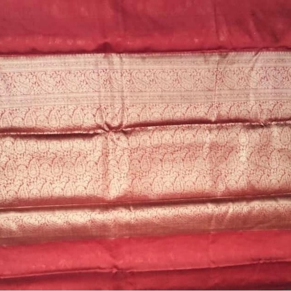 Brand new khaadi georgette silk banarsee saree - Picture 2 of 2